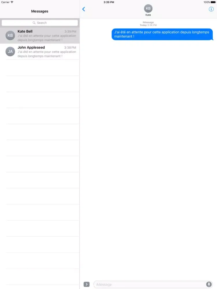 Zrzuty ekranu SMS Translate iPad 