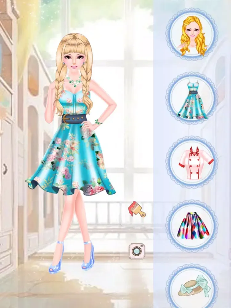 Tangkapan layar Fashion Princess Makeover - Costume Dress Up iPad 