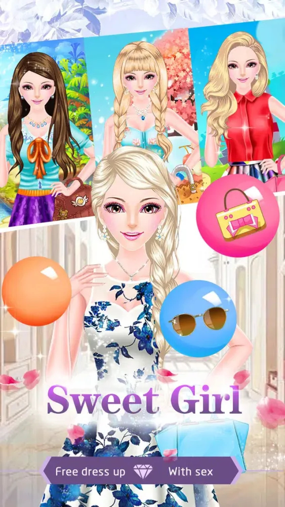 Tangkapan layar Fashion Princess Makeover - Costume Dress Up