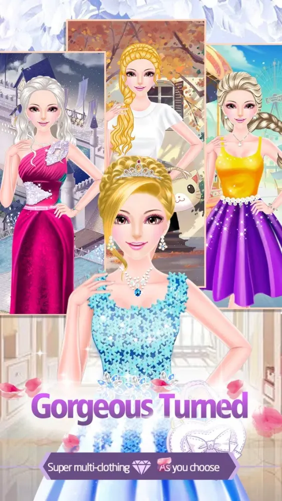Tangkapan layar Fashion Princess Makeover - Costume Dress Up