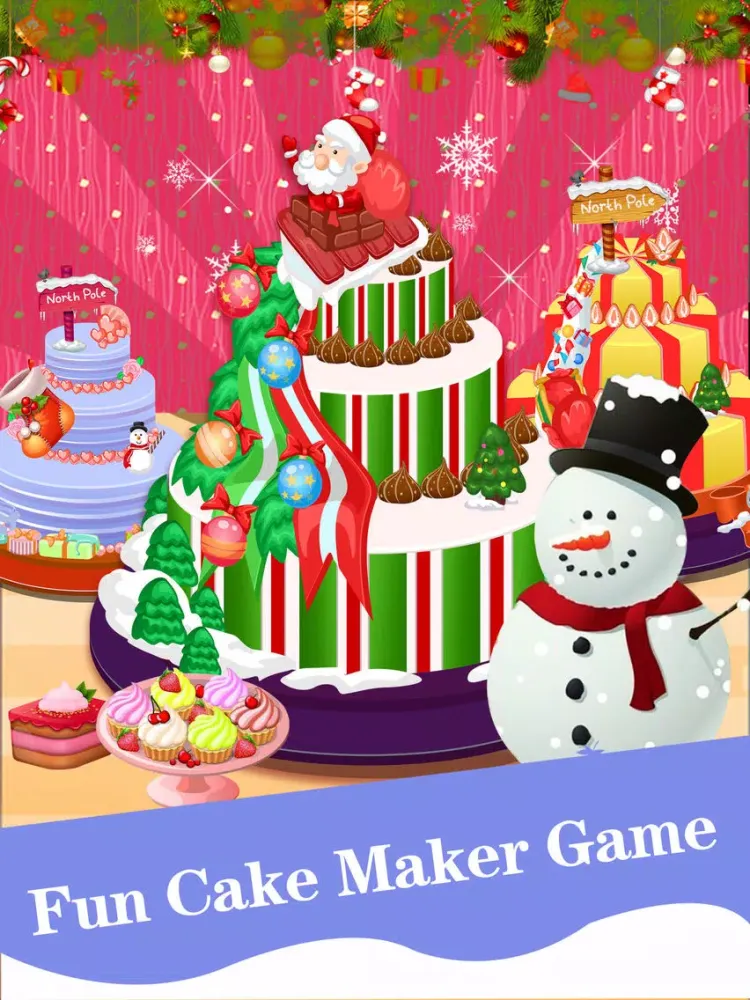 Princess Cake Shop - Cake Maker Cooking Games iPad  Screenshots