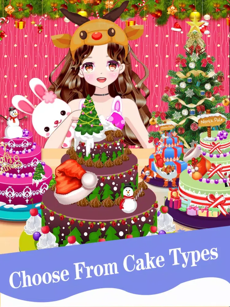 Princess Cake Shop - Cake Maker Cooking Games iPad  Screenshots