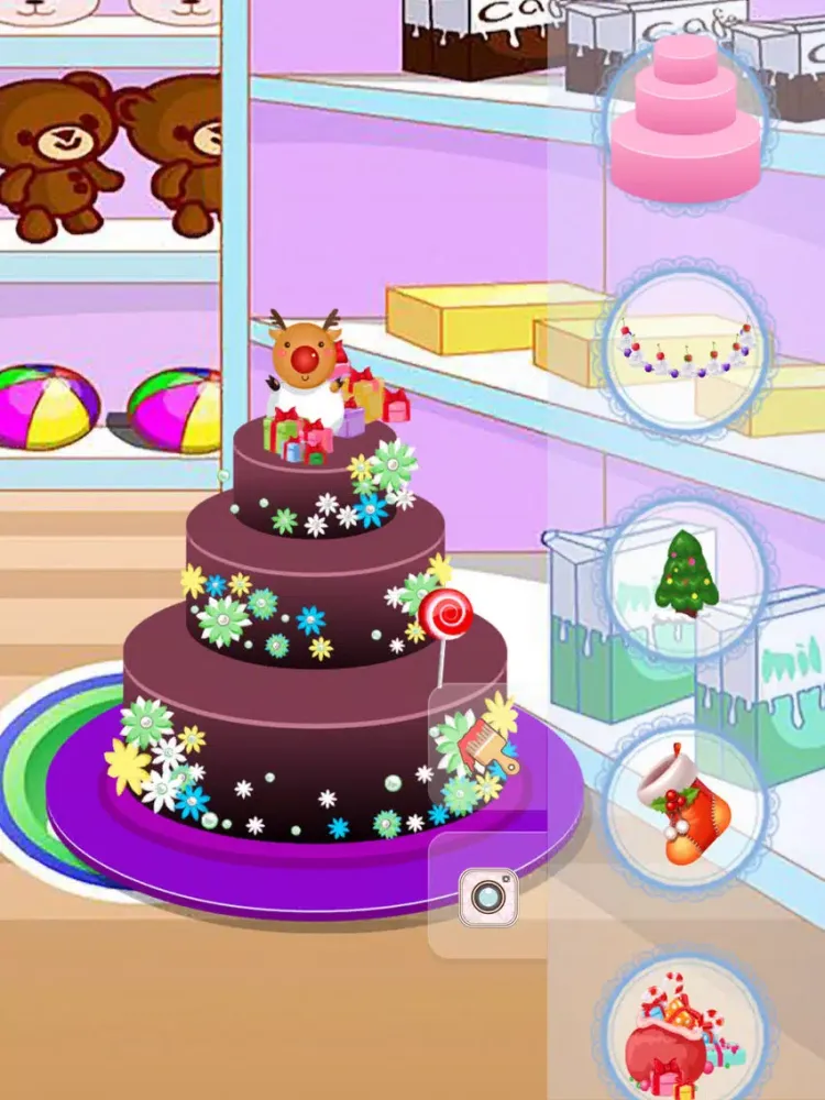 Princess Cake Shop - Cake Maker Cooking Games iPad  Screenshots