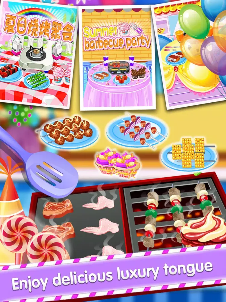 Capturas de pantalla de Beauty barbecue shop 2017 iPad 
