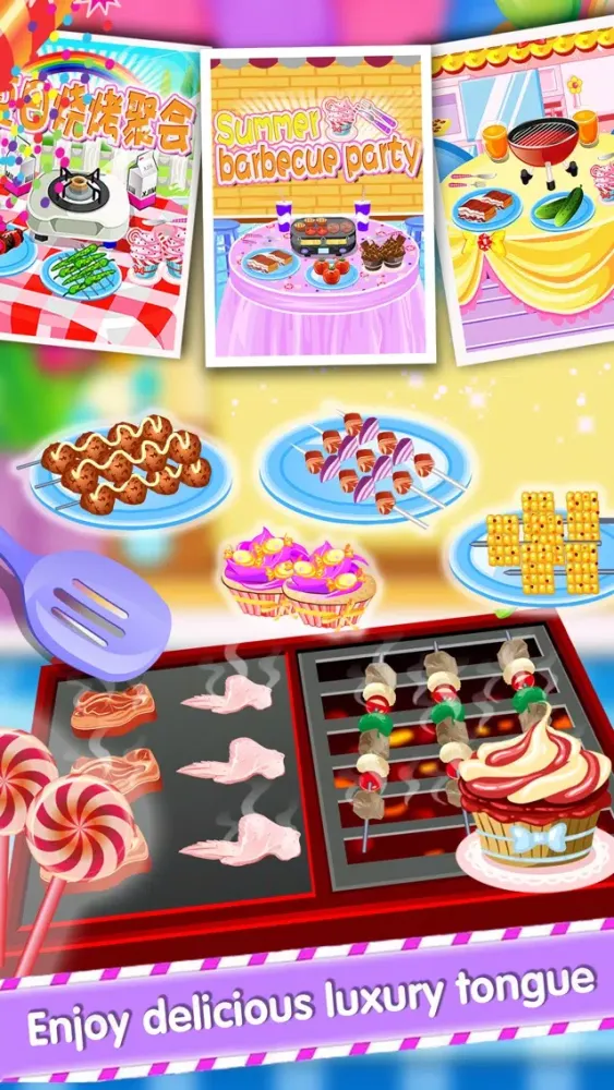 Capturas de pantalla de Beauty barbecue shop 2017