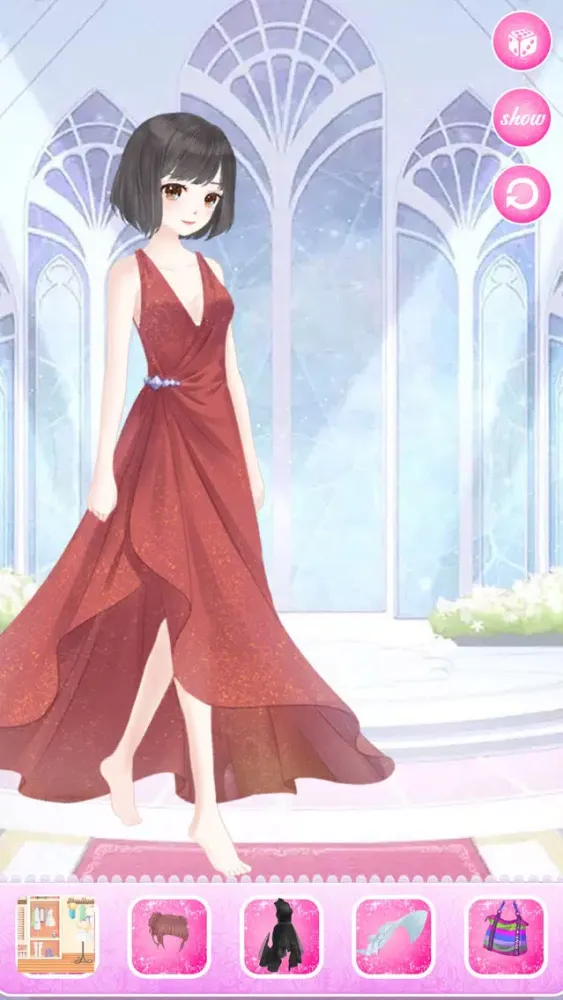 Snow princess fashion dress - Costume Dress Up Screenshots