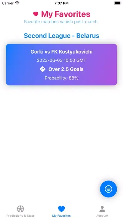 Footy: Betting Tips & Predict Screenshots