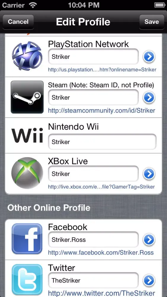 Who's Who? Screenshots