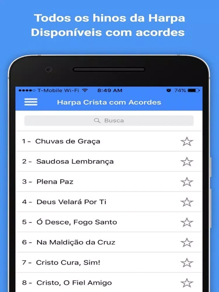 تصاویر Harpa Cristã Com Acordes iPad 