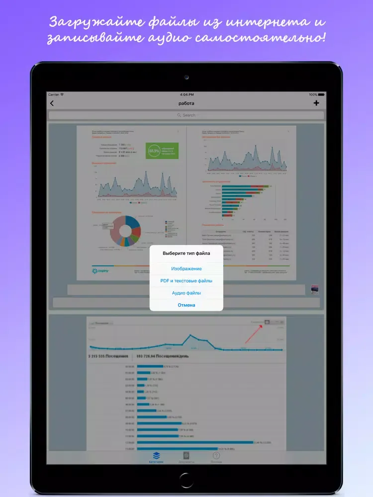 Zrzuty ekranu DocMaster iPad 
