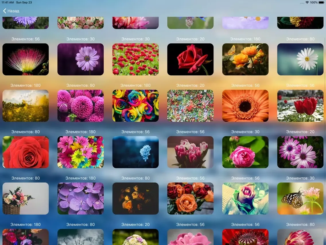 Captures d'écran de FunnyPuzzles - Веселые Пазлы iPad 