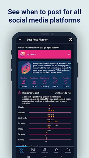 Capturas de tela do Hashtags AI: Follower Booster
