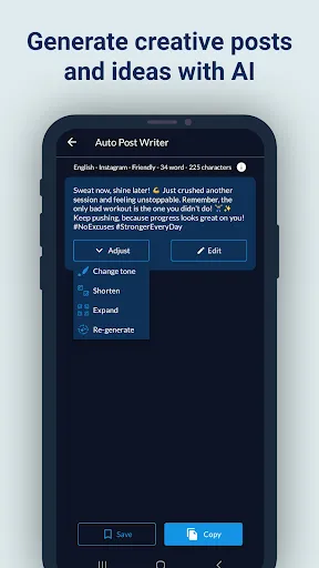 Capturas de tela do Hashtags AI: Follower Booster