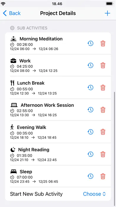 صور Project Manager Track Activity