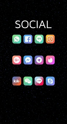 Linox - Icon Pack スクリーンショット