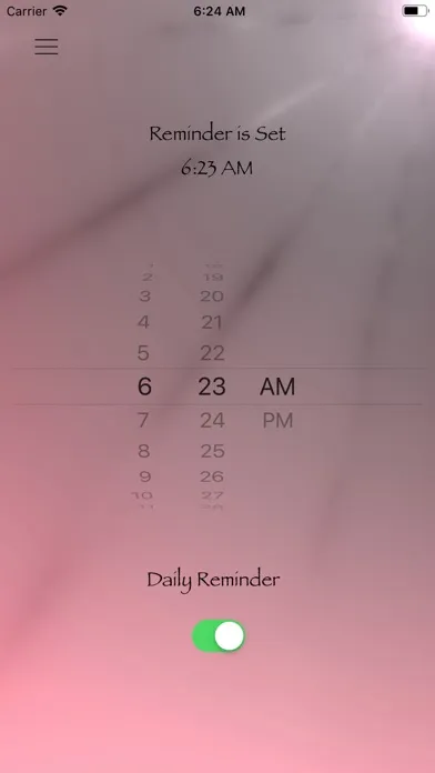 Скриншоты Daily Bible Affirmations
