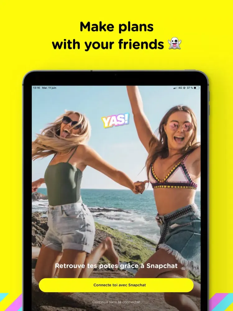 تصاویر YAS! Make Plans With Friends iPad 