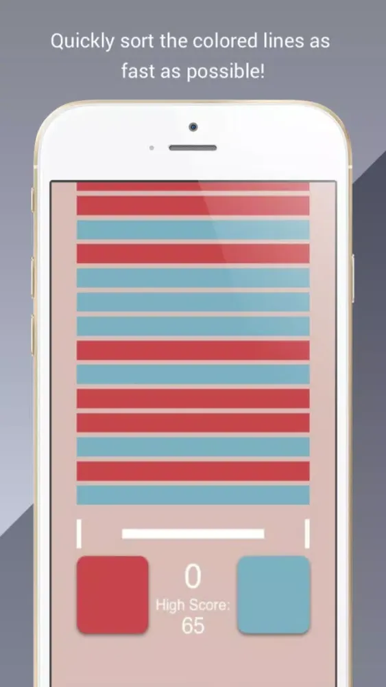 Ảnh chụp màn hình của Stripes - Survive & Sort the Color Crazed Stripes