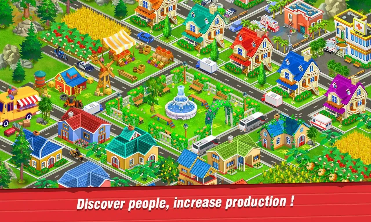 Tangkapan skrin Farm Town