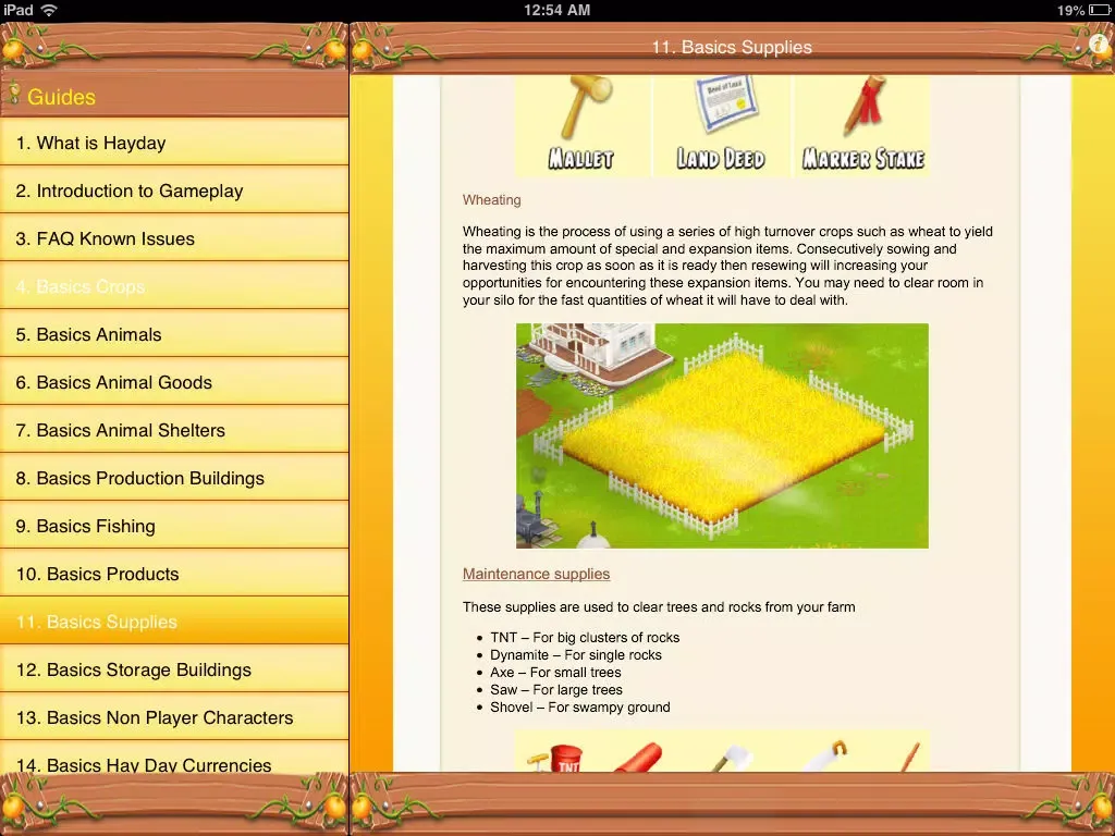 Ảnh chụp màn hình của Guide for Hay Day! iPad 