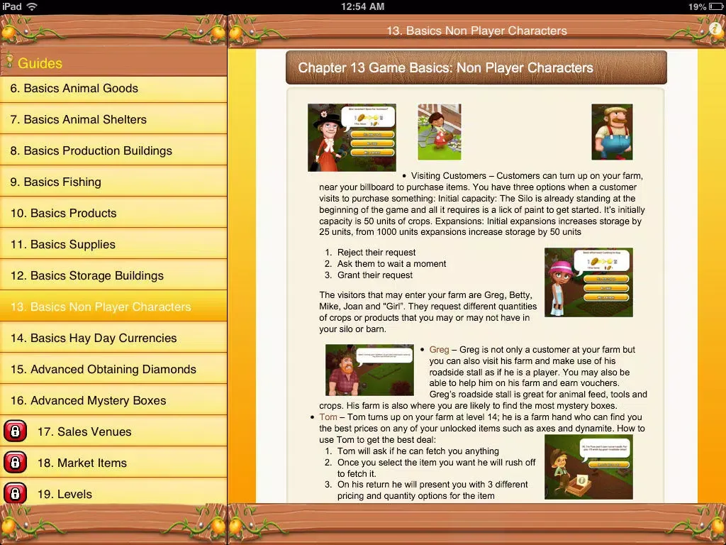 Ảnh chụp màn hình của Guide for Hay Day! iPad 