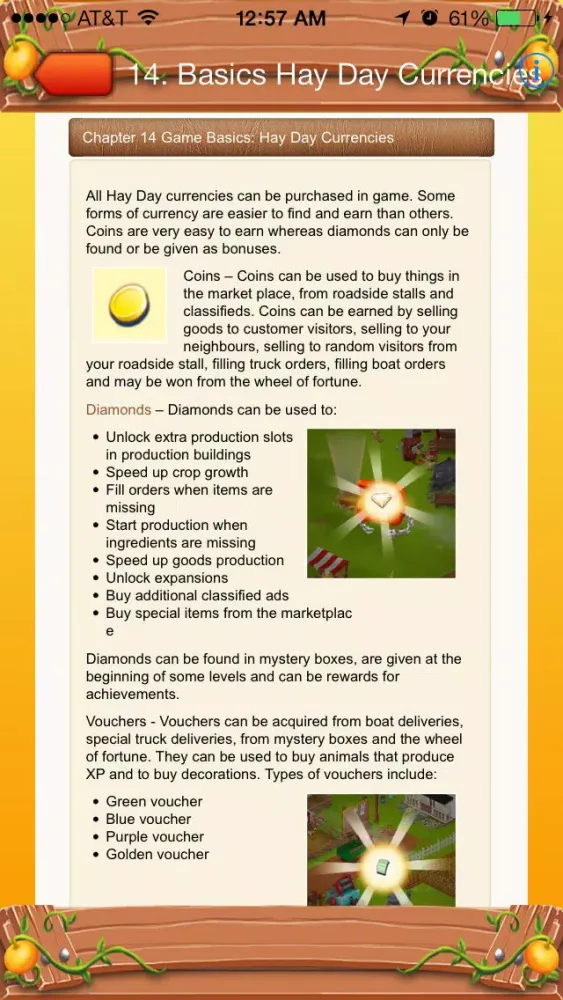 Ảnh chụp màn hình của Guide for Hay Day!