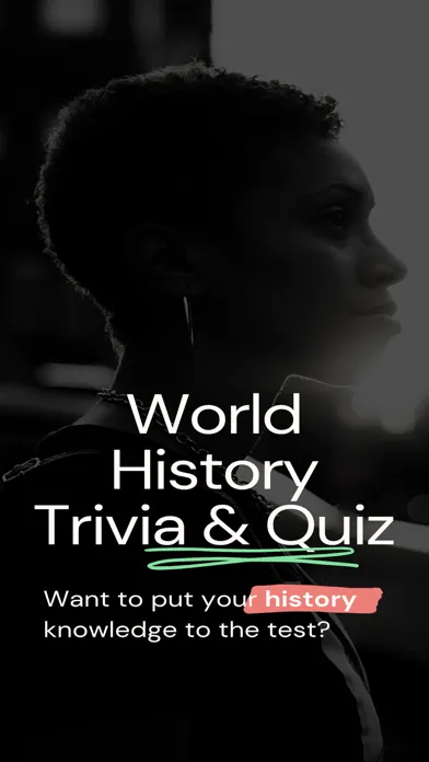 World History Trivia & Quiz スクリーンショット