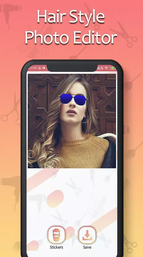 Men Mustache Beard Face Editor স্ক্রিনশট