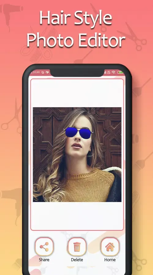Men Mustache Beard Face Editor স্ক্রিনশট