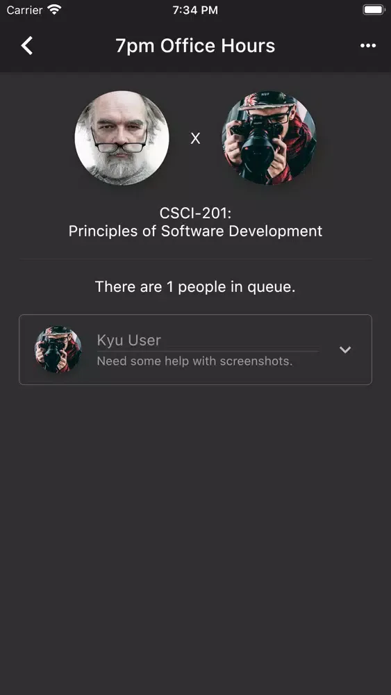 Kyu - Office Hour Reservations 스크린샷