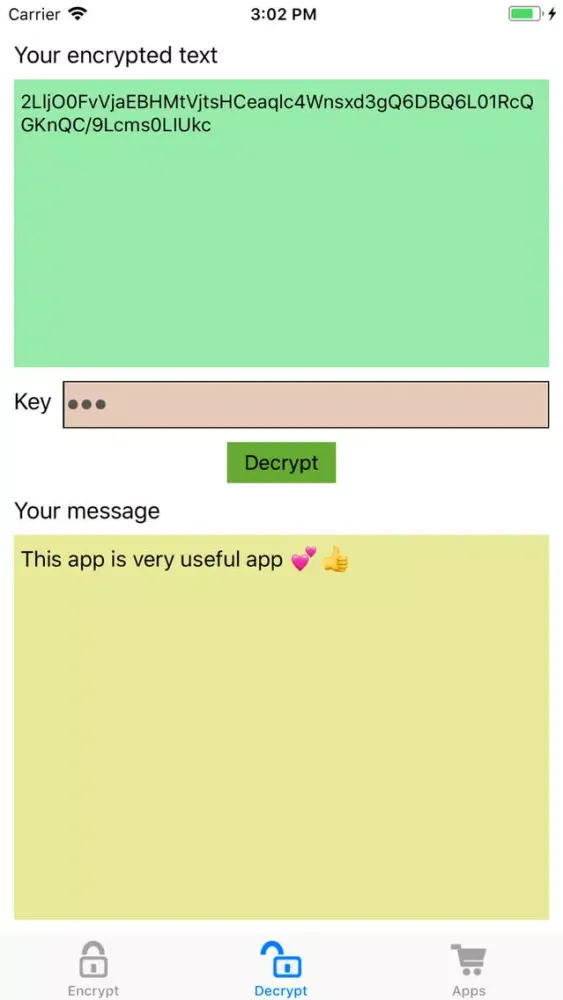 Скриншоты Text Secure