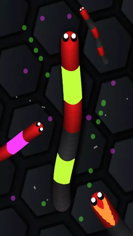 Captures d'écran de slither online