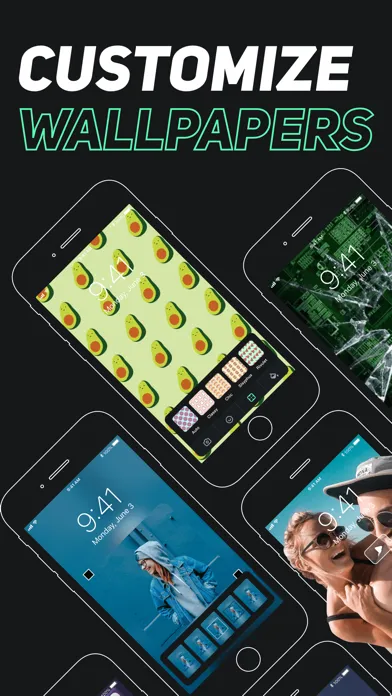 LiveWallp Widget – Themes DIY سکرین شاٹس