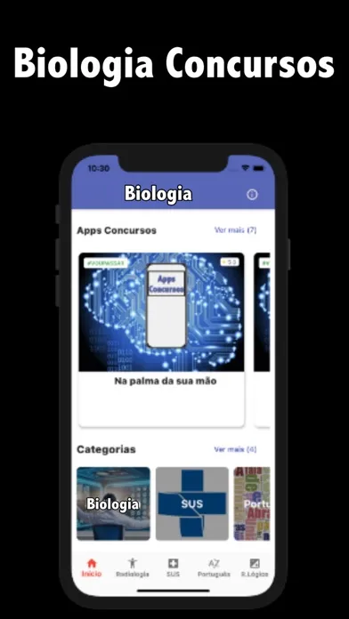 Capturas de pantalla de Biologia Concursos