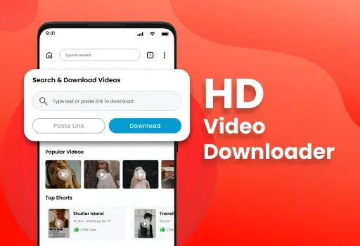 HD Video Downloader and Player应用截图
