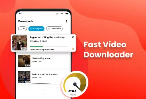 HD Video Downloader and Player应用截图