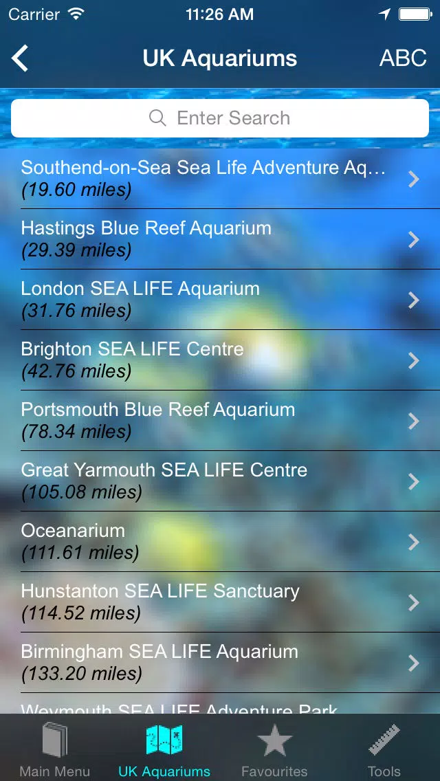Скриншоты UK Aquariums