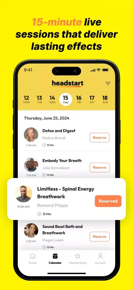 صور Headstart: Live Breathwork