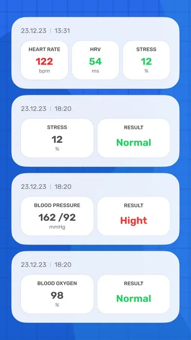 Heart Rate: Pulse Tracker. Screenshots