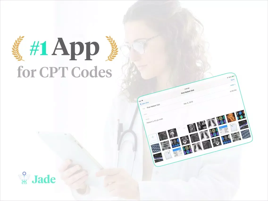Capturas de tela do CPT Codes iPad 
