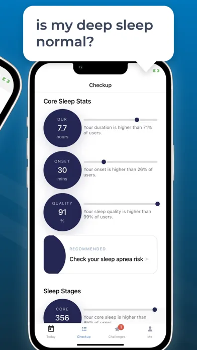 Empirical Sleep & apnea care Screenshots