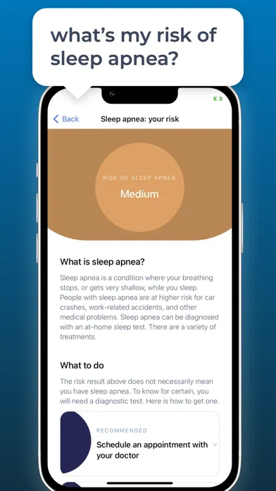 Empirical Sleep & apnea care Screenshots