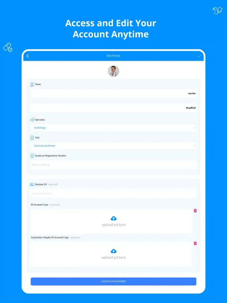 Sijil - for Clinics Management iPad  Screenshots