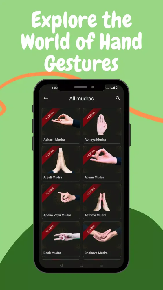Screenshot di Mudras - Wellness Gestures