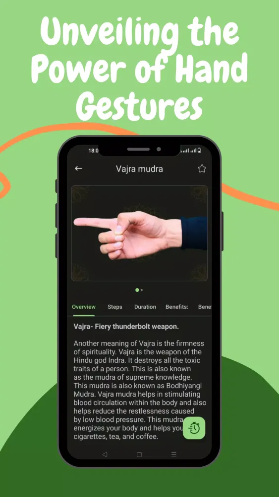 Screenshot di Mudras - Wellness Gestures