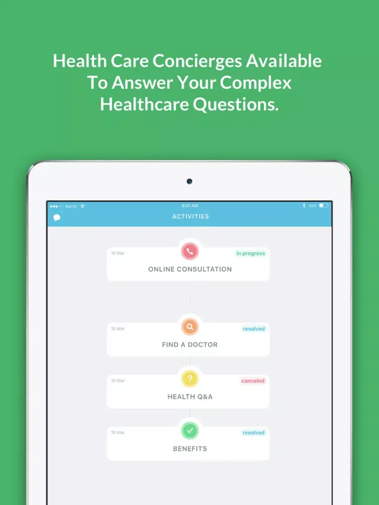 SecureAssist by HealthJoy iPad 应用截图