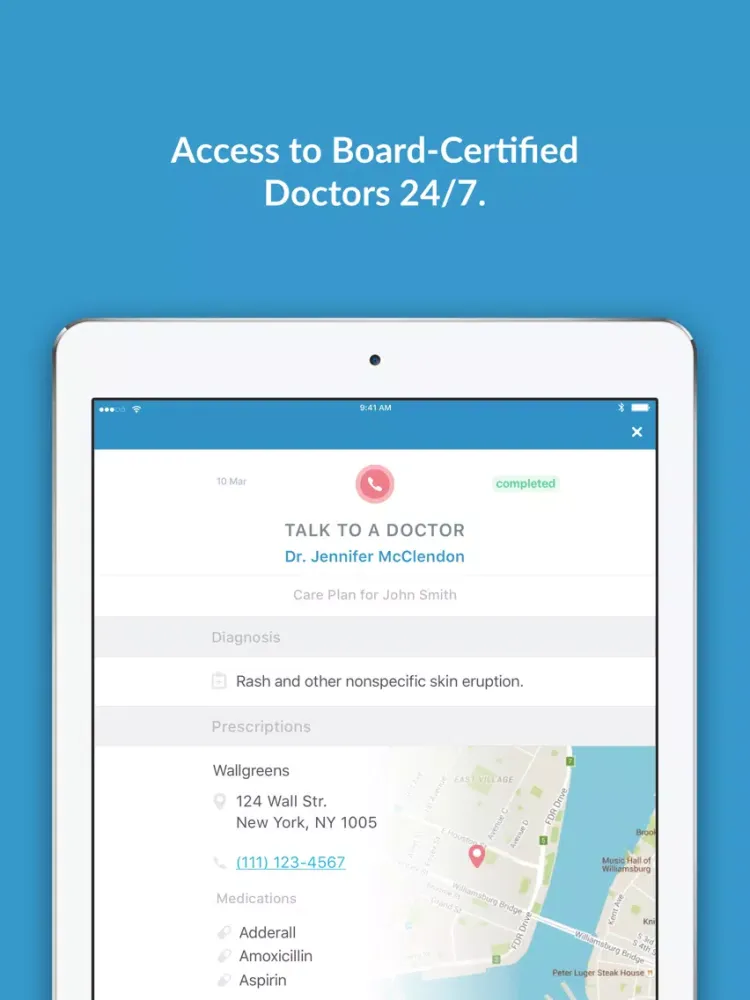 Capturas de pantalla de GoHealth Access iPad 