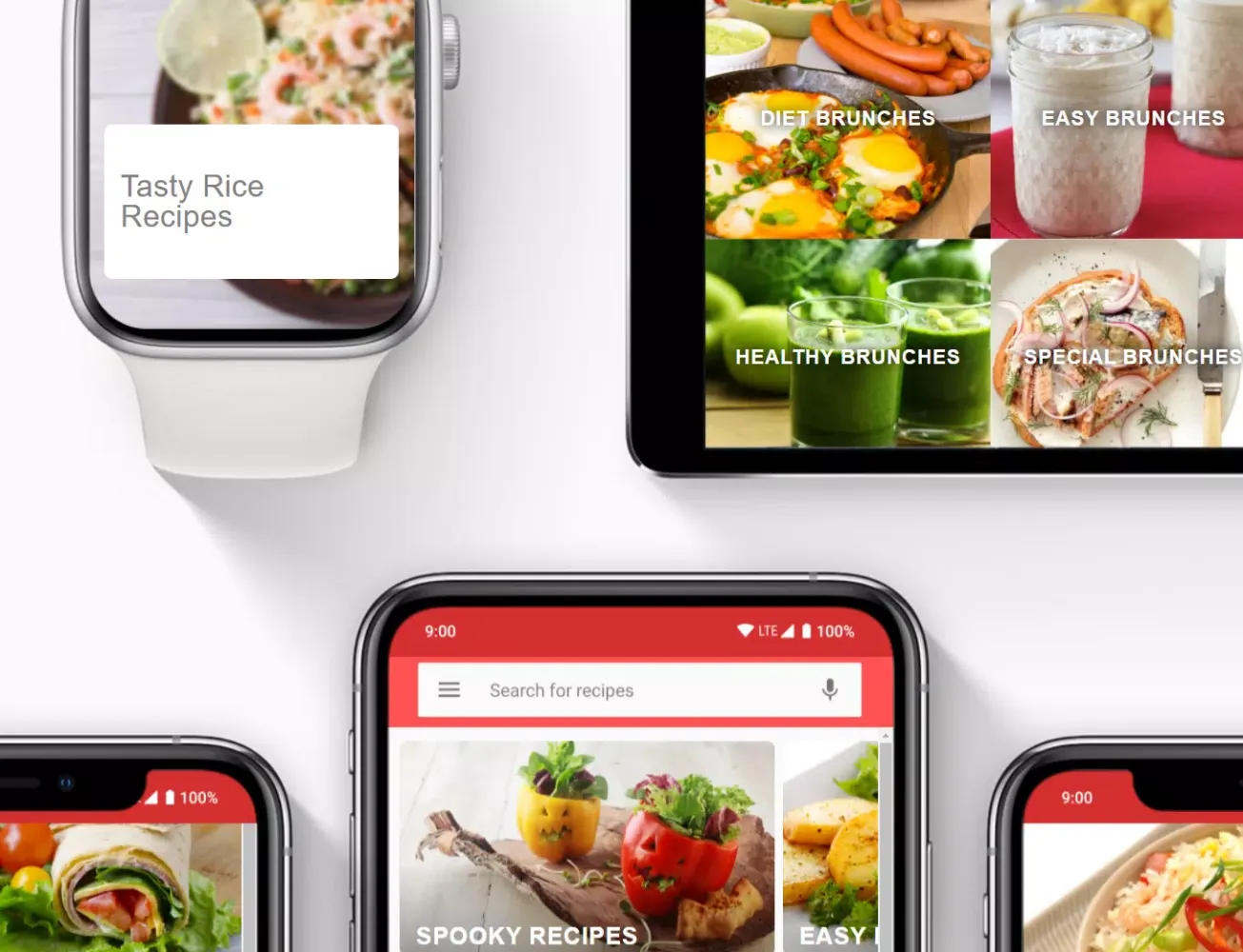 Capturas de pantalla de Lunch recipes app