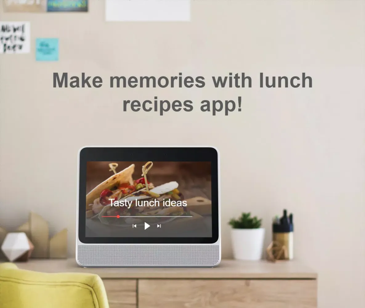 Capturas de pantalla de Lunch recipes app