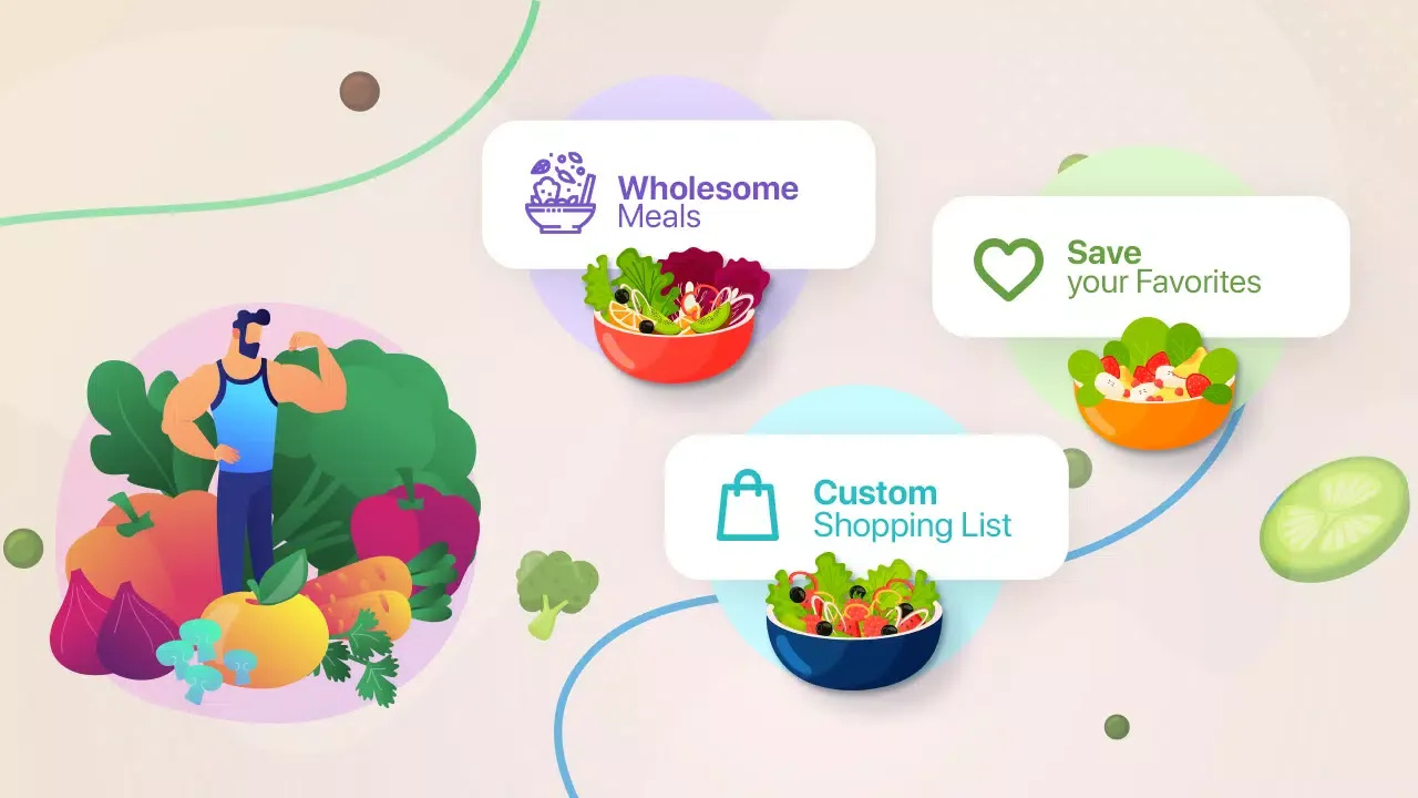 Ảnh chụp màn hình của Healthy Recipes & Meal Plans